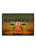 Boddhi tree and Buddha  Canvas Painting