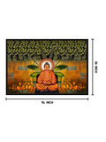 Boddhi tree and Buddha  Canvas Painting