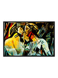 abstract couple painting Canvas Painting